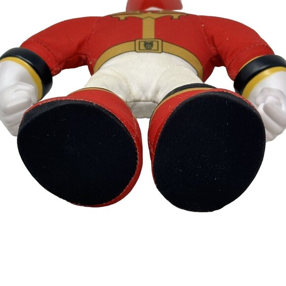 Power Rangers Megaforce Battlers Red Ranger 10" Plush Stuffed Plastic Head 2013 - Picture 11 of 13